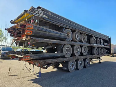 Van Hool 3B2011 - BPW - DISC Stapel van 5 Van Hool 3-assige schuifzeiltrailers - BPW assen - Luchtvering - Schijfremmen - Klaar voor Export - 2007 — photo 5 of 18