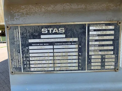 Stas 2-assige kipper - ROR assen - Trommelremmen - Bladvering - Kilometer teller -33 Ton — photo 9 of 18