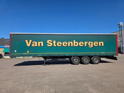 Kögel 3-assige zeilen oplegger - Mercedes assen - Schijfremmen - Luchtvering - Reserve wiel - 42 Ton - 2017 - Coil — photo 8 of 20