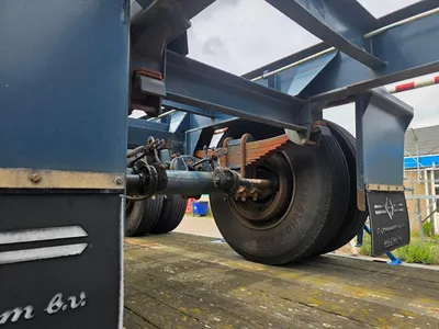 Netam 2-assige Containerchassis - BPW assen - Trommelremmen - Bladvering - Dubbele banden - 40ft HC — photo 11 of 16