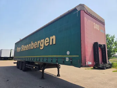Kögel 3-assige zeilen oplegger - Mercedes assen - Schijfremmen - Luchtvering - 39 Ton - Coil — photo 3 of 20