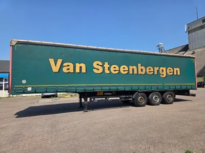 Kögel 3-assige zeilen oplegger - Mercedes assen - Schijfremmen - Luchtvering - 39 Ton - Coil — photo 8 of 20