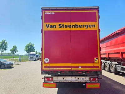 Kögel 3-assige zeilen oplegger - Mercedes assen - Schijfremmen - Luchtvering - Reserve wiel - 42 Ton - 2017 - Coil — photo 6 of 20