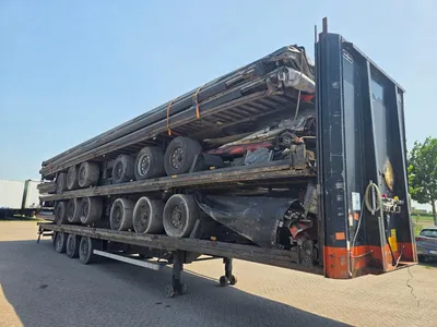 Van Hool 3B2011 - BPW - DISC Stapel van 5 3-assige schuifzeiltrailers - Luchtvering - Schijfremmen - 39 Ton - 2004 — photo 3 of 20