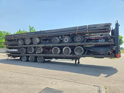 Van Hool 3B2011 - BPW - DISC Stapel van 5 3-assige schuifzeiltrailers - Luchtvering - Schijfremmen - 39 Ton - 2004 — photo 4 of 20